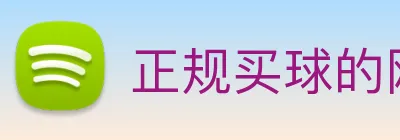正规买球的网站 logo
